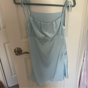 Blue Mini Dress